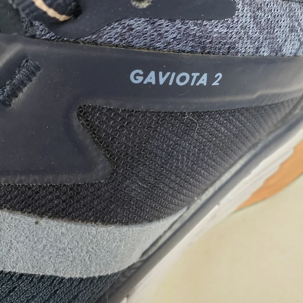Hoka One One Gaviota 2 Navy and Pink Running Shoes Sz 8.5